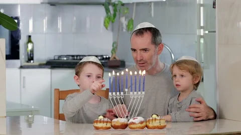 Hanukka Stock Footage 233346855