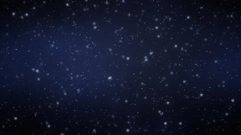 Hanukkah Background, Silver Sparkles Falling on Blue Glow, Loop Stock Footage 347991727