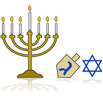 Hanukkah Stock Illustration