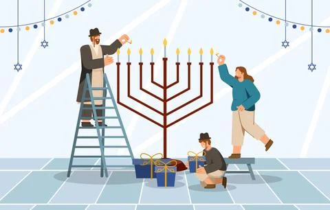 Hanukkah Stock Illustration