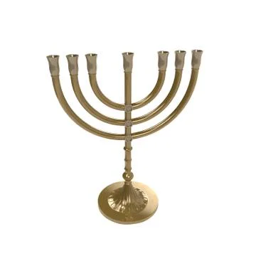 Hanukkah menorah Stock Illustration