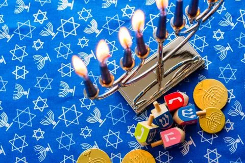Hanukkah Foto stock