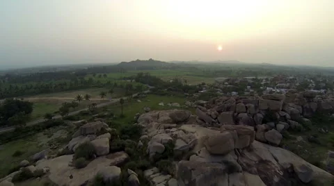 Hanuman of Hampi Stock-Footage 46783287