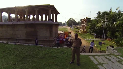 Hanuman of Hampi Stock-Footage 46891841