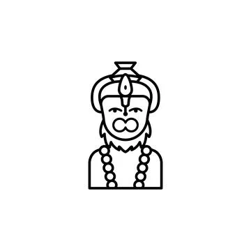 Panchmukhi Lord Hanuman outline ✏️ Box size 2x2cm O. 3mm Sakura mechanical  pencil Brustro ultrasmooth 250gsm sheet Follow @ashuma... | Instagram