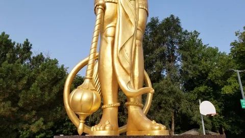 Hanuman Statue 5 Stock Footage 101856025