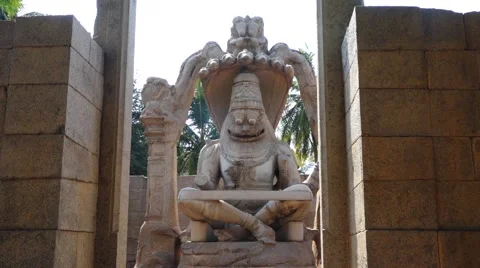 Hanuman statue 库存影片 43856078