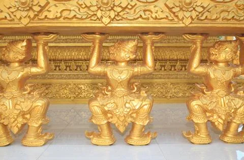 Hanuman statue Foto stock