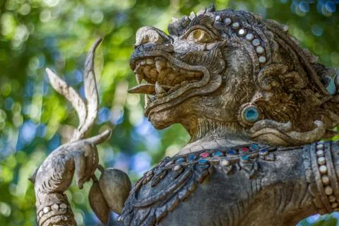 Hanuman statue Stock Photos