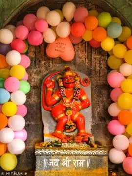 Hanuman Temple Stock Photos