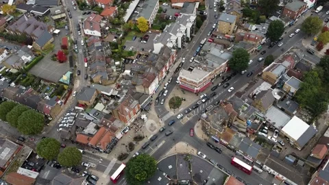 Hanwell Town Centre, Ealing. Stock Footage 179015743