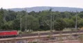 Hapag Lloyd Containers Shipping Train Moving Cargo Stock Goods Freight Passing 4k or 4k+ Resolution