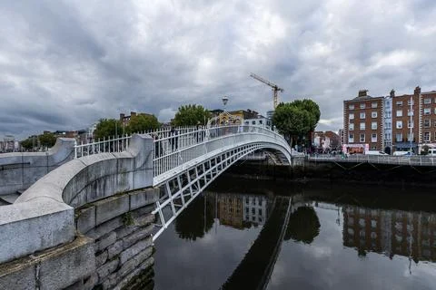 Ha'penny Bridge Stock Photos