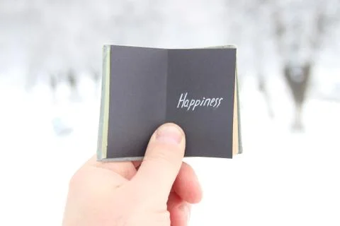 Hapiness creative concept Stock Photos