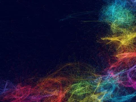 Happ colored abstract background with spectrum Stock Illustration