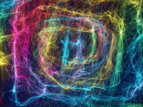 Happ colored abstract background with spectrum Stock Illustration
