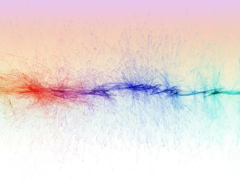 Happ colored abstract background with spectrum Stock Illustration