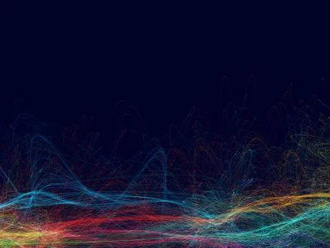 Happ colored abstract background with spectrum Stock Illustration