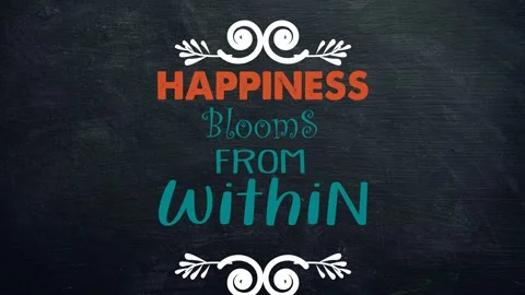 Happiness blooms from within Stock Footage 220382795