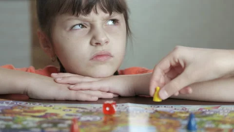 Happiness with board game. Stock Footage 168322039