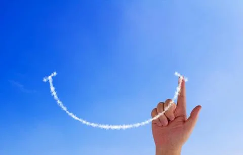 Happiness Concept Background Stock Photos
