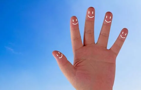 Happiness Concept Background Stock Photos