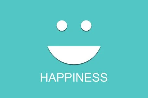 Happiness Concept Background Stock Photos