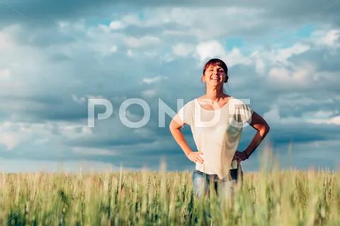 Happinnes exists Stock Photos