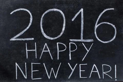 Happy 2016 Stock Photos