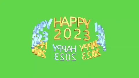 Happy 2023 Stock Footage 209835636