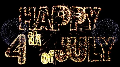 Happy 4 july Stock Footage 104479388