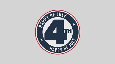 Happy 4th of July Independence Day Celebration Stock Footage 306419081