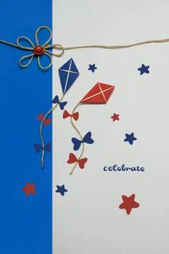 Happy 4th of july. Stock Photos