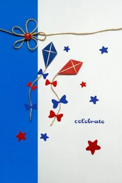 Happy 4th of july. Stock Photos