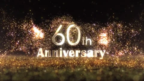 60Th Anniversary Stock Video Footage