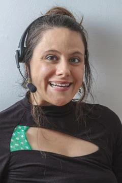 Happy agent Stock-Fotos