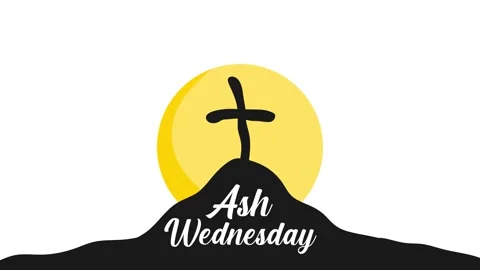 Happy Ash Wednesday Stock Footage 307087382