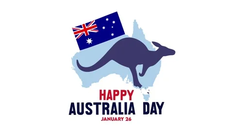 Happy Australia Day Stock Footage 295023526