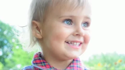 Happy baby Stock Footage 11297534