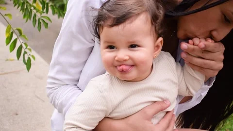 Happy baby Stock Footage 239120641