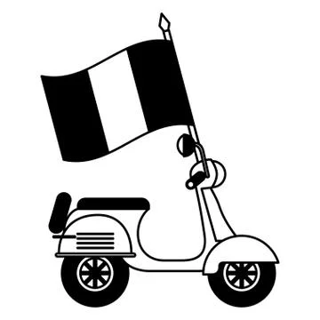 Happy bastille day flat design 스톡 일러스트