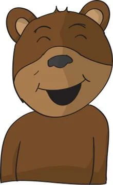 Happy bear 스톡 일러스트