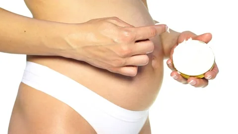 Happy belly Stock Footage 134032153