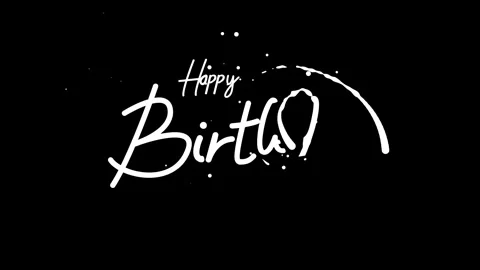 Happy Birthday Animation Stock Footage 280485916