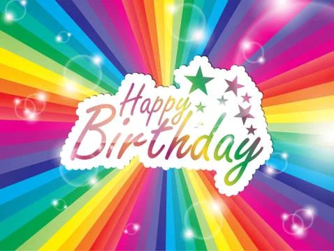 Happy birthday background. 스톡 일러스트