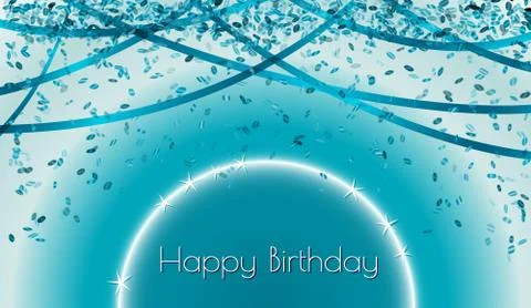 Happy birthday background Stock Illustration