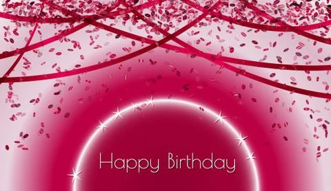 Happy birthday background Stock-Illustration