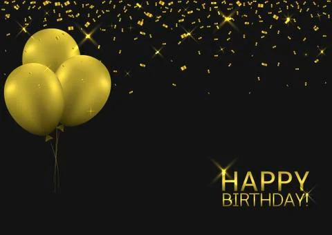Happy Birthday background Stock Illustration