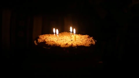 Happy birthday cake Stock Footage 48275703