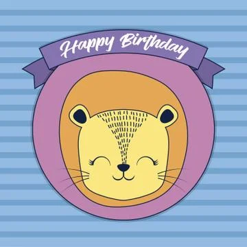 Happy birthday design Stock Illustration